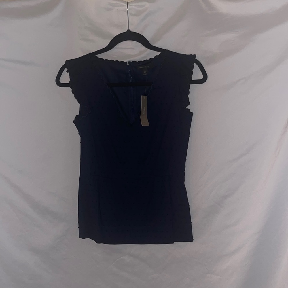 J. Crew peplum blouse